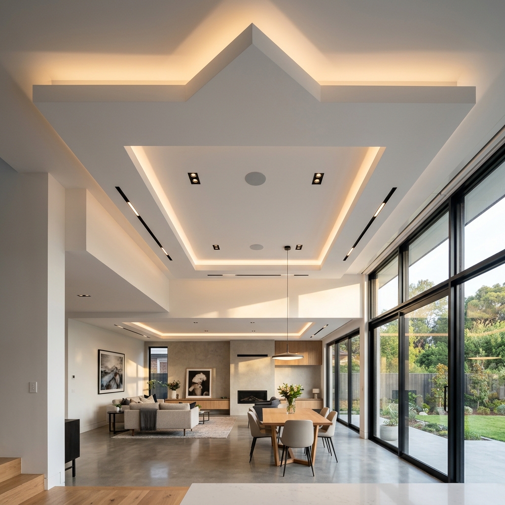 Controsoffitto di design in cartongesso Falcone S.r.l.